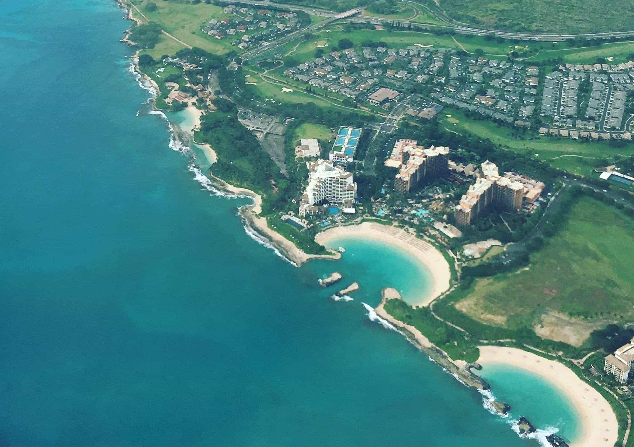 Landing in Honolulu